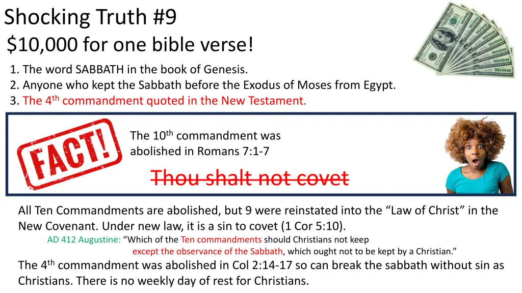 shocking truth 9 10 000 for one bible verse 6