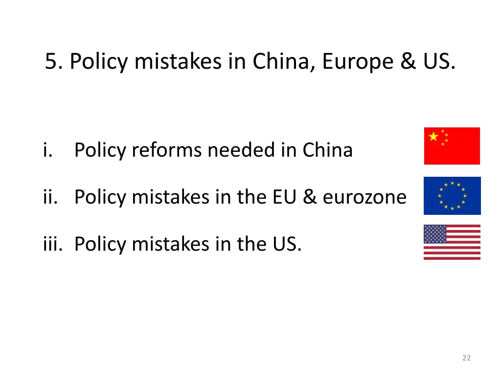 5 policy mistakes in china europe us