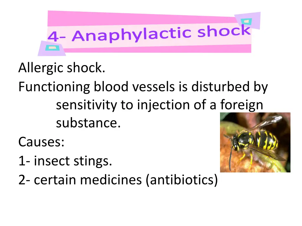 anaphylactic shock