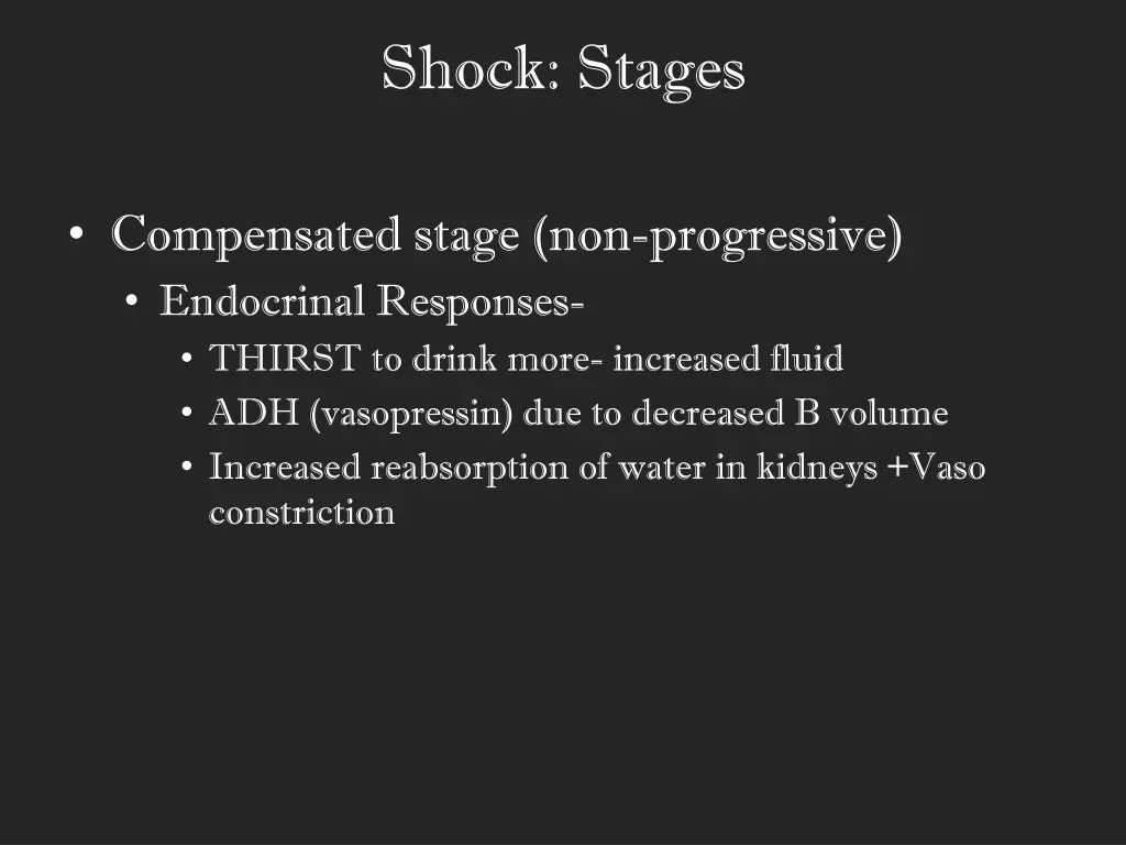 shock stages 5