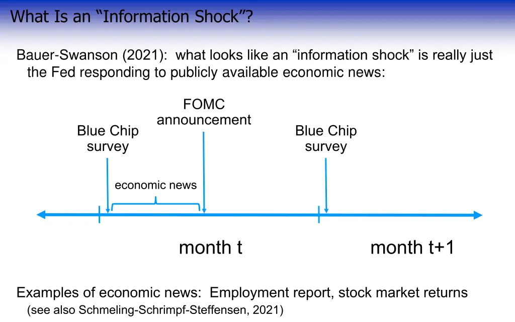 what is an information shock 1