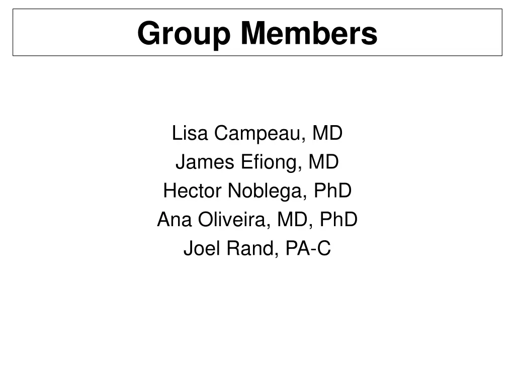 group members