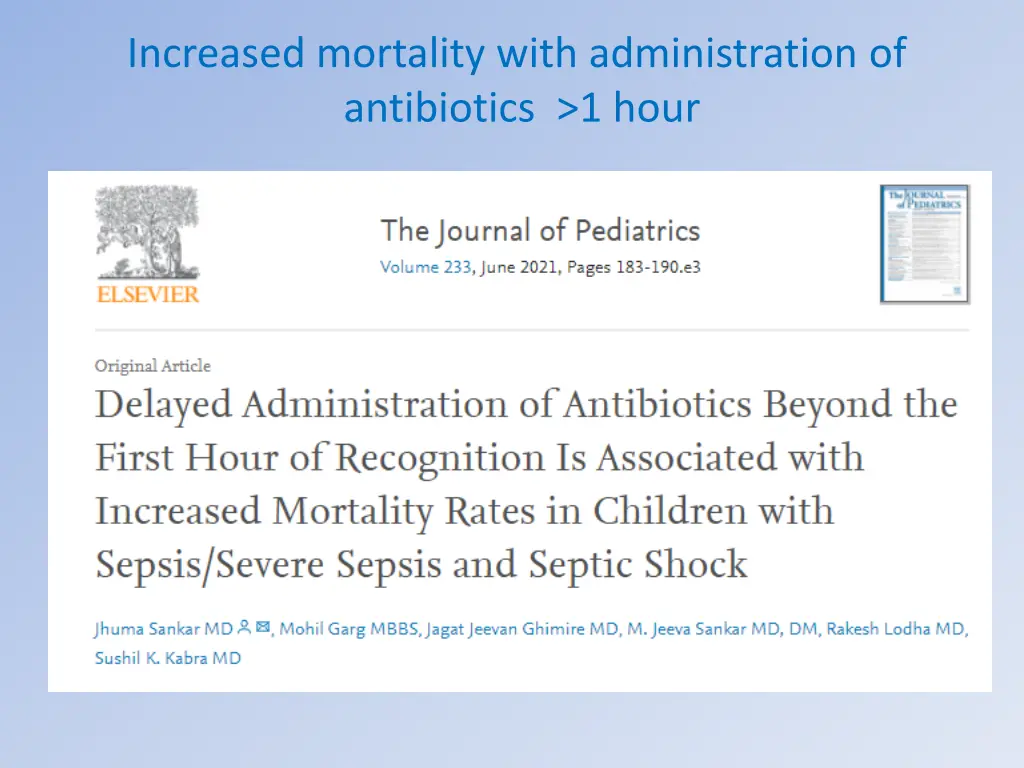 increased mortality with administration