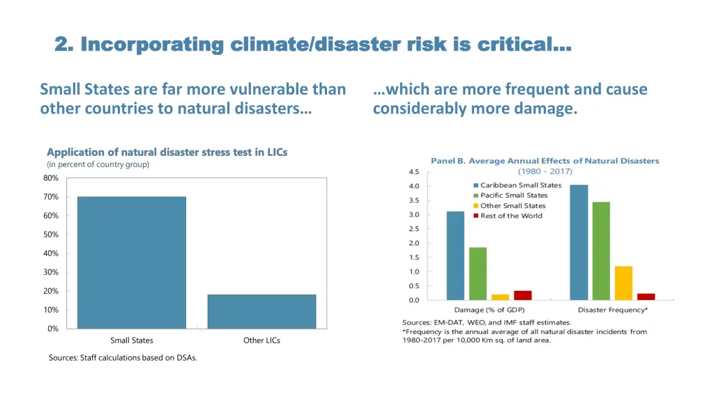 2 incorporating climate disaster risk is critical