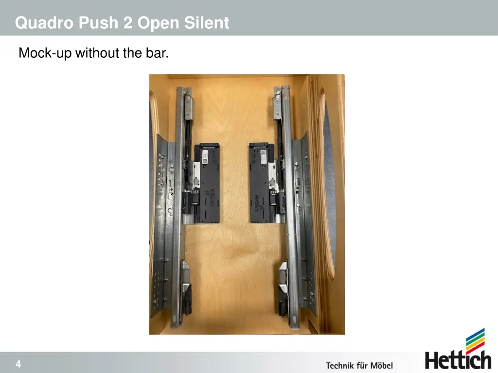 quadro push 2 open silent 3