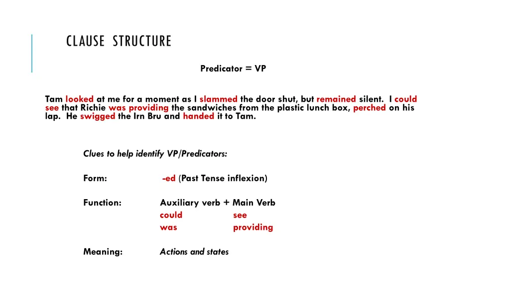 clause structure 4