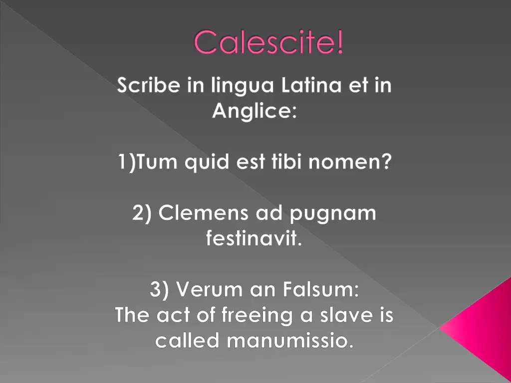 calescite 1