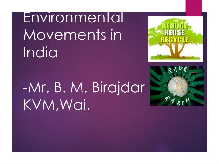 environmental movements in india