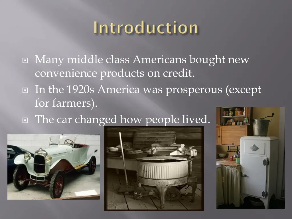 many middle class americans bought