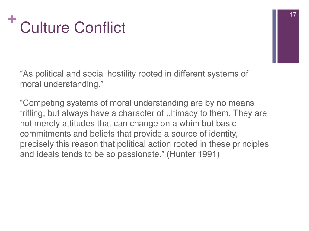 culture conflict