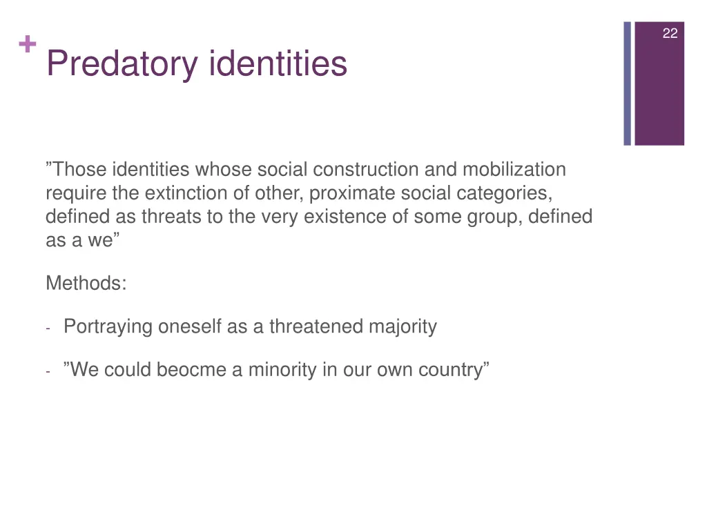 predatory identities