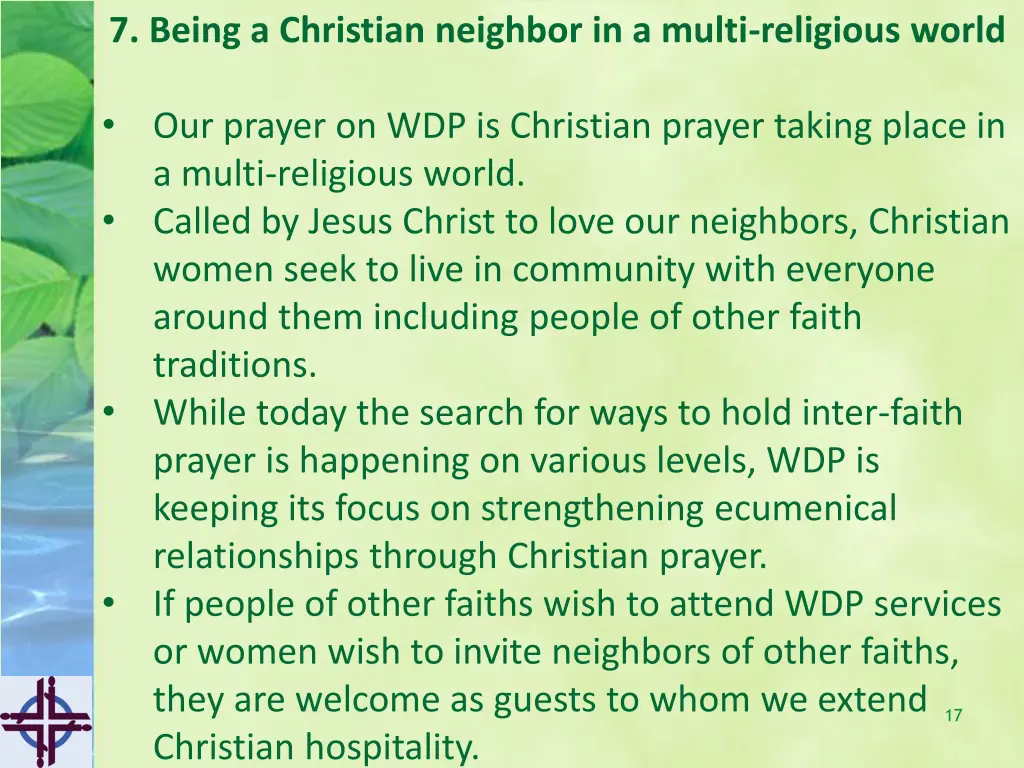 7 being a christian neighbor in a multi religious