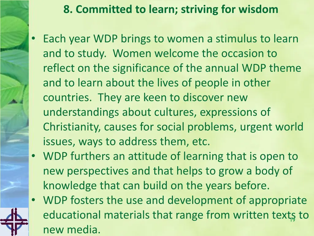 8 committed to learn striving for wisdom