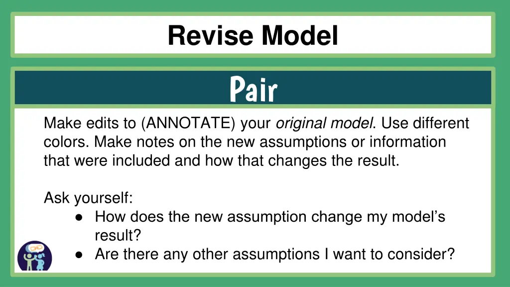 revise model