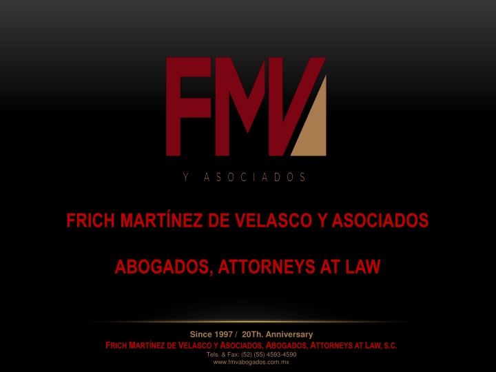 frich mart nez de velasco y asociados