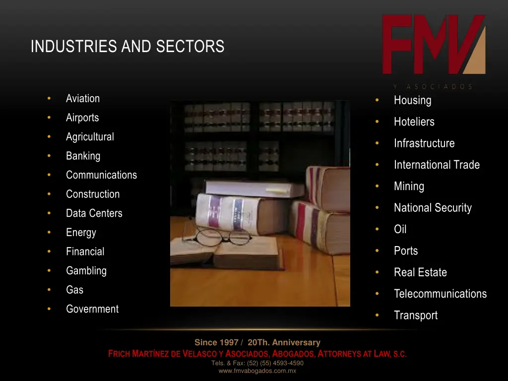 industries and sectors