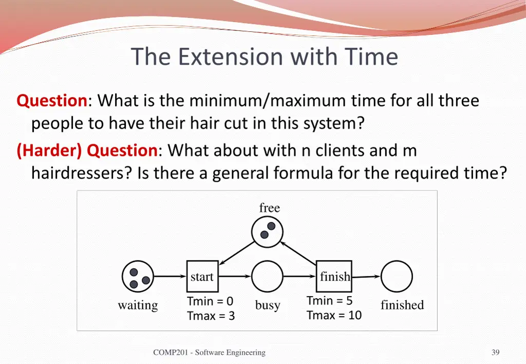 the extension with time 2