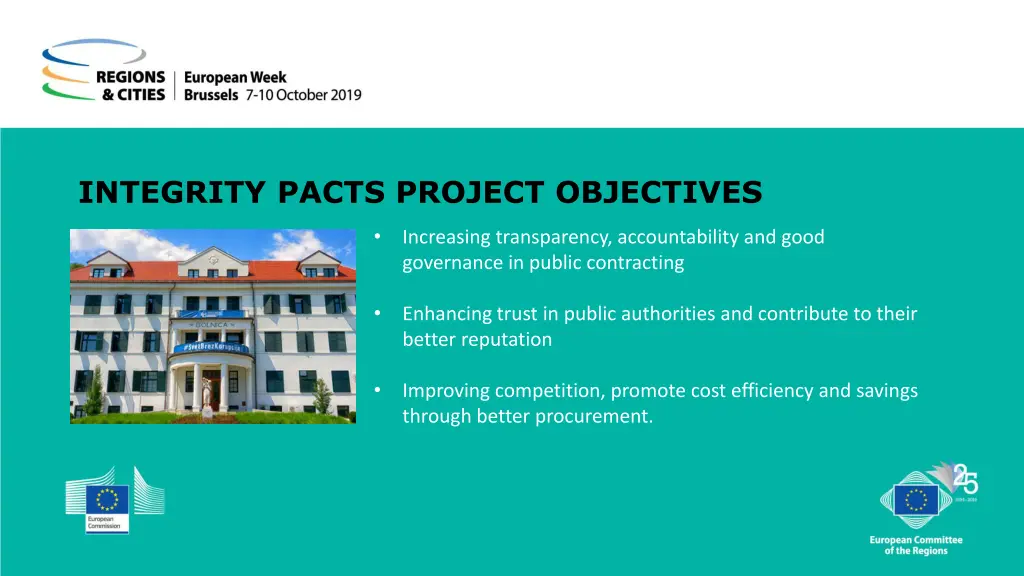 integrity pacts project objectives