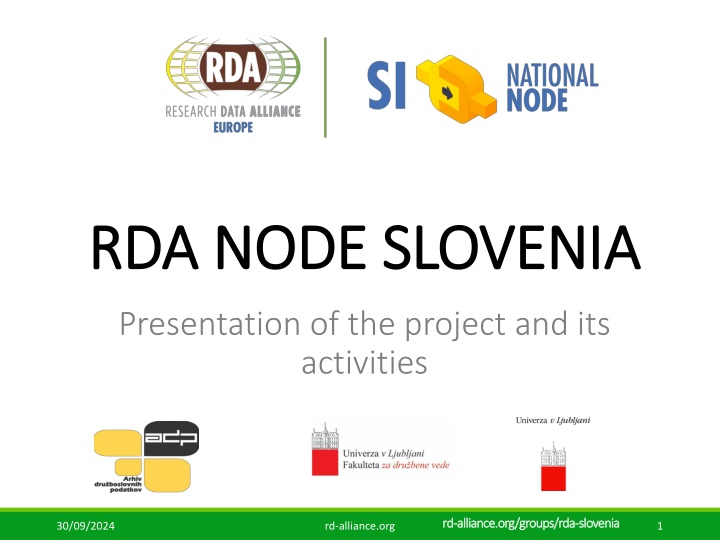 rda node slovenia rda node slovenia