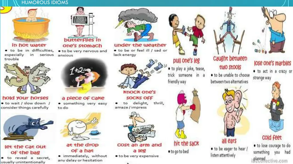 humorous idioms