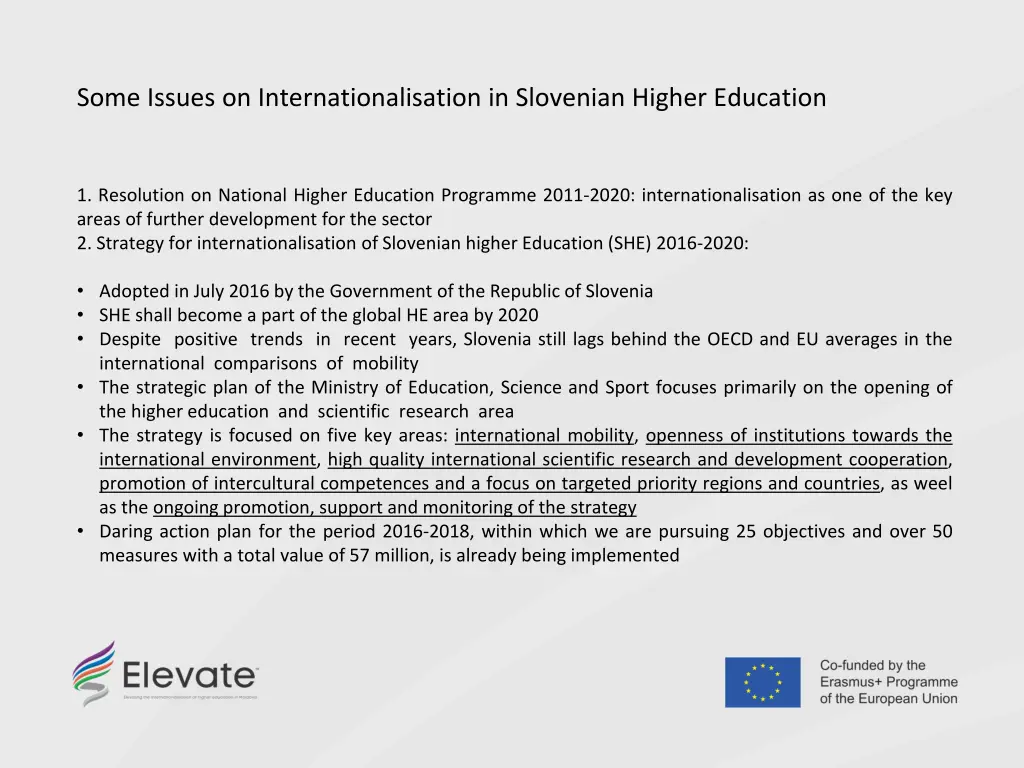 some issues on internationalisation in slovenian