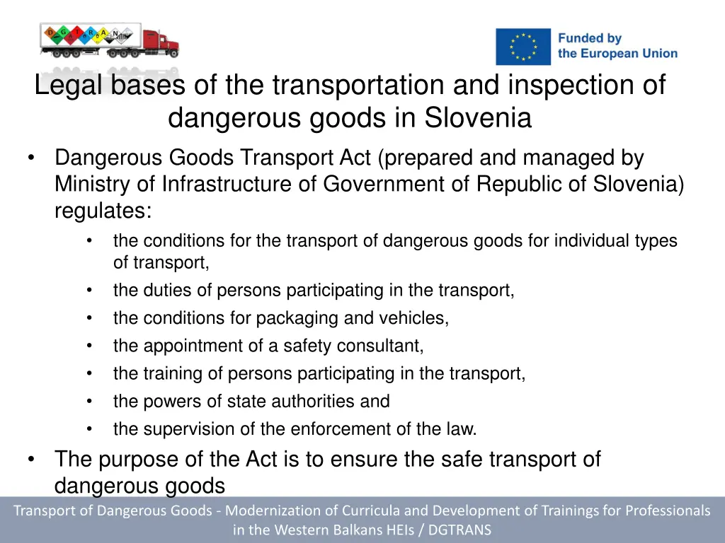 legal bases of the transportation and inspection 2