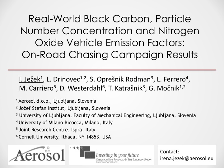 real world black carbon particle number