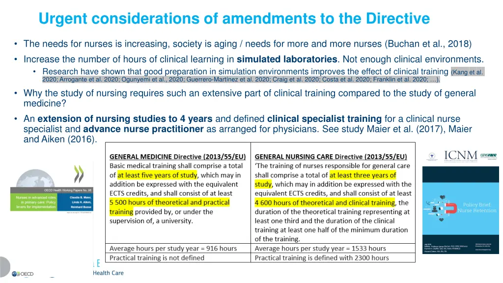 urgent considerations of amendments