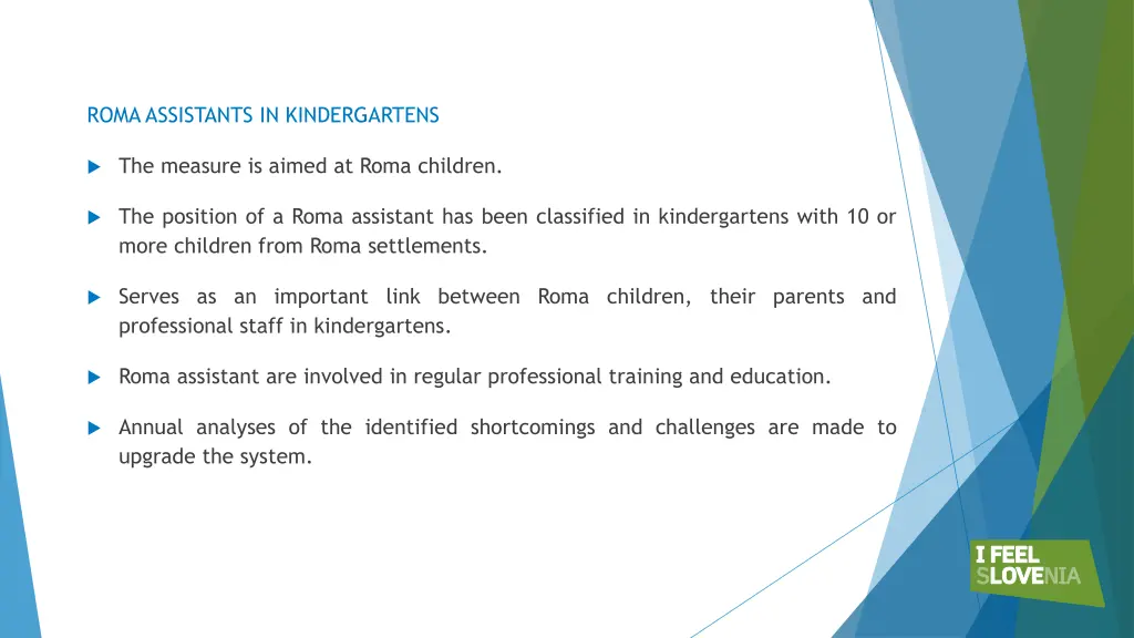 roma assistants in kindergartens