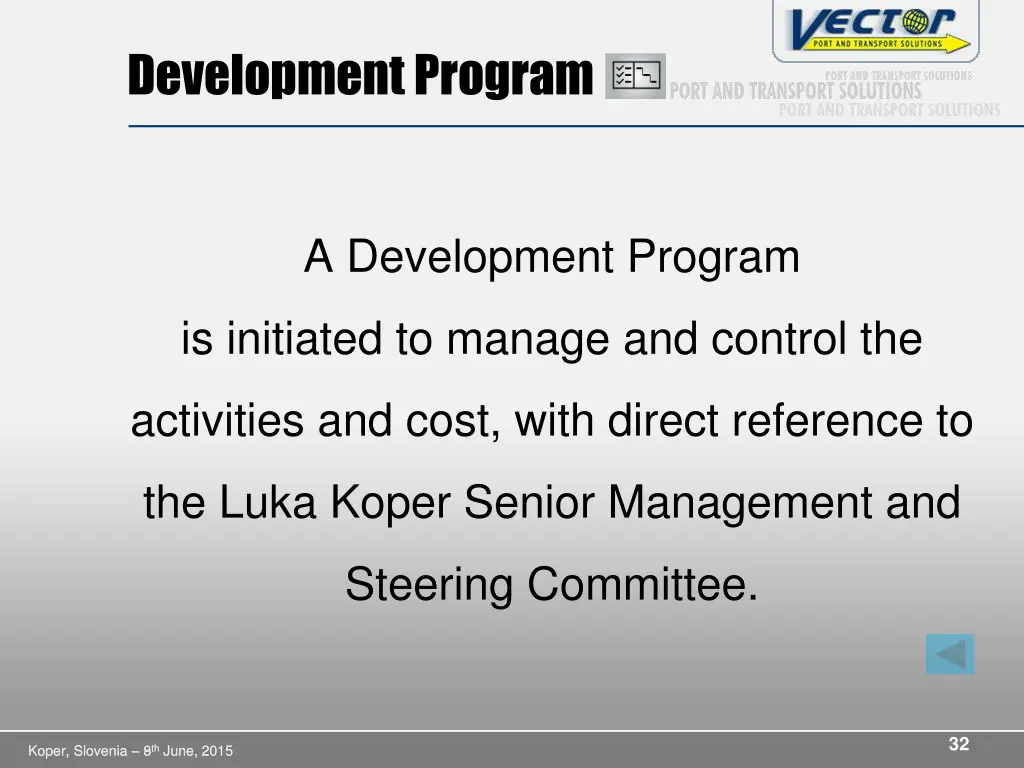 development program 1