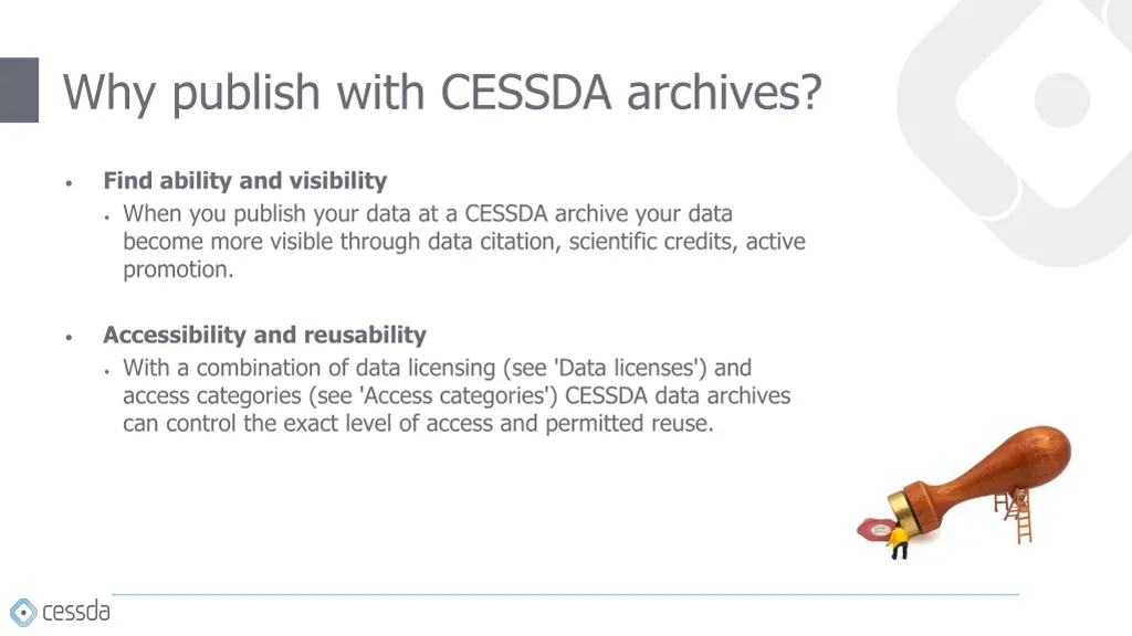 why publish with cessda archives 2