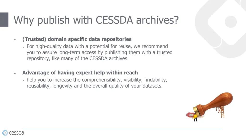 why publish with cessda archives