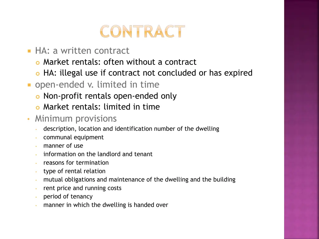 contract