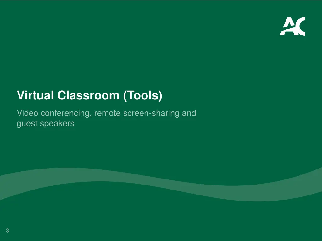 virtual classroom tools