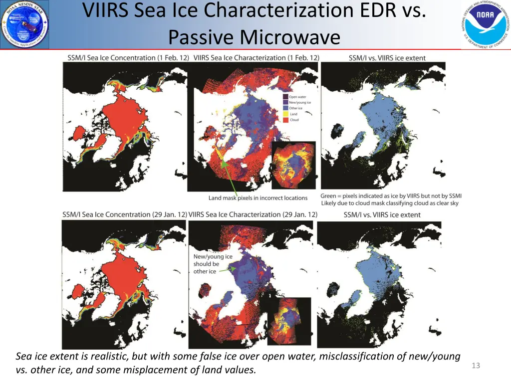 viirs sea ice characterization edr vs passive