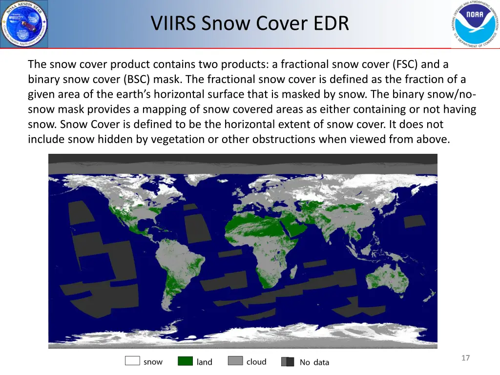 viirs snow cover edr