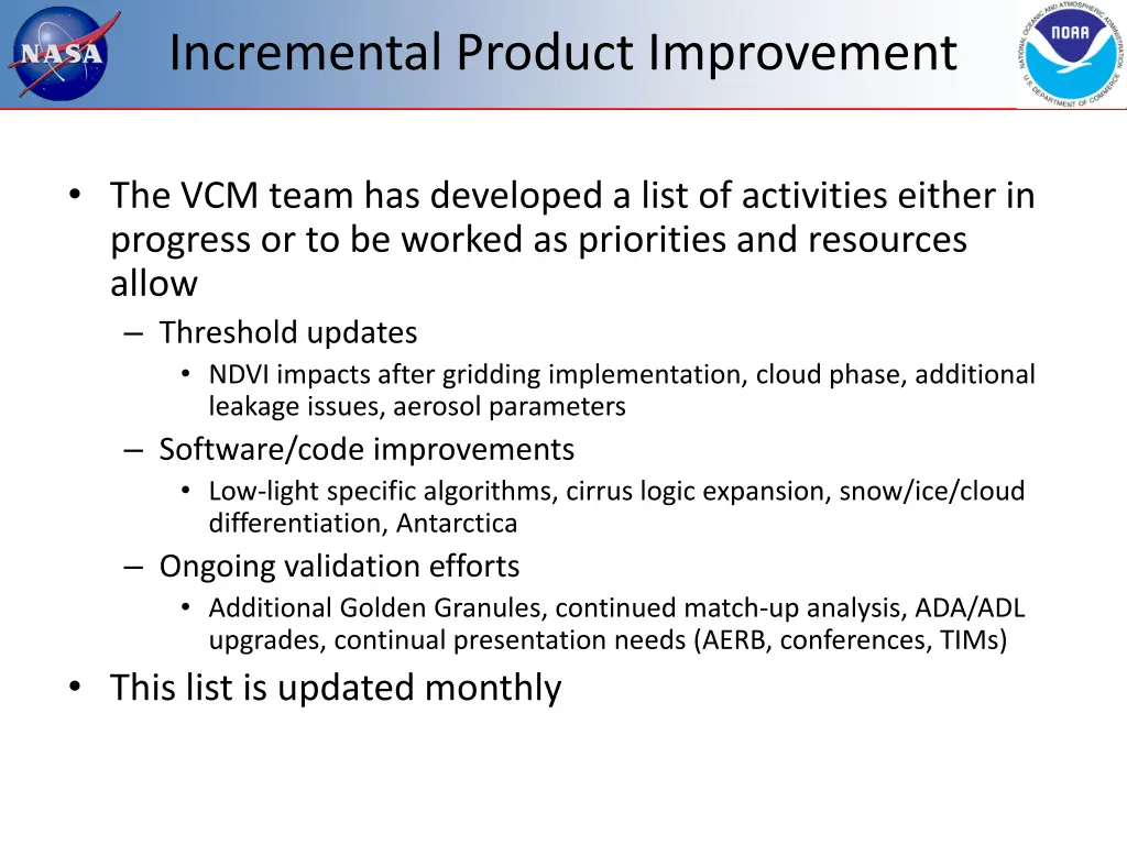 incremental product improvement 2