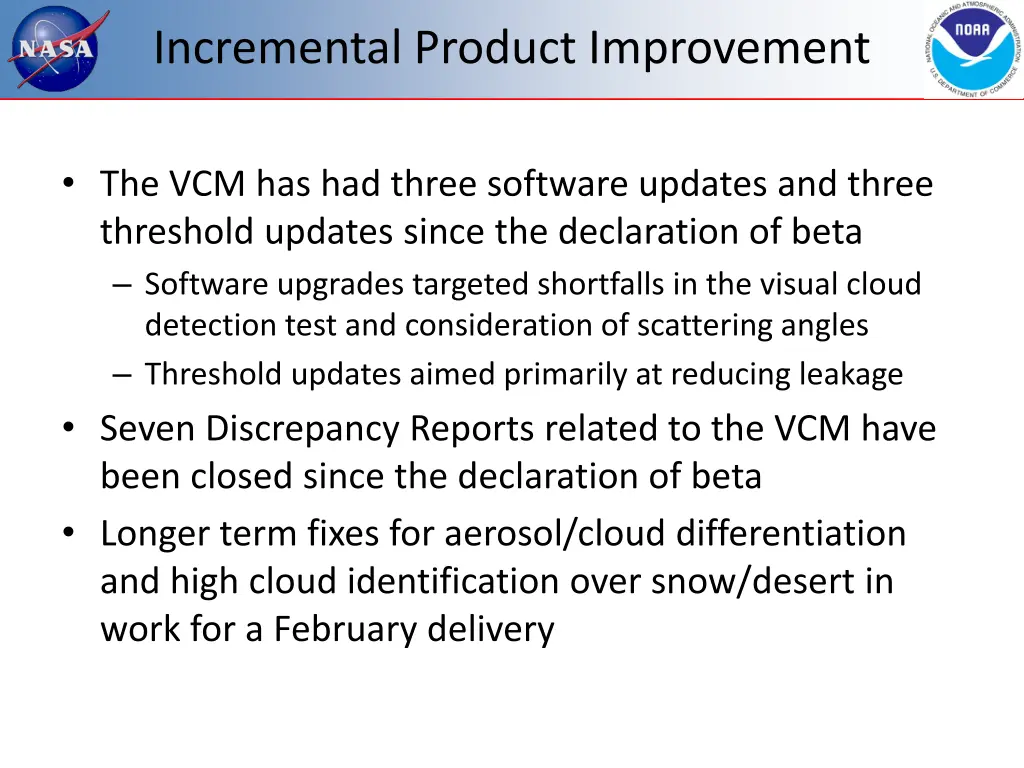 incremental product improvement