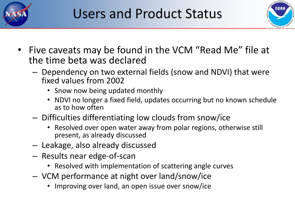 users and product status 1