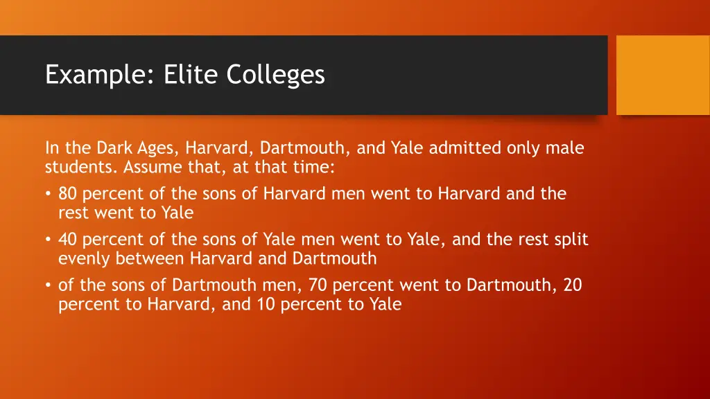 example elite colleges