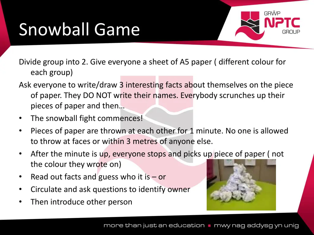 snowball game