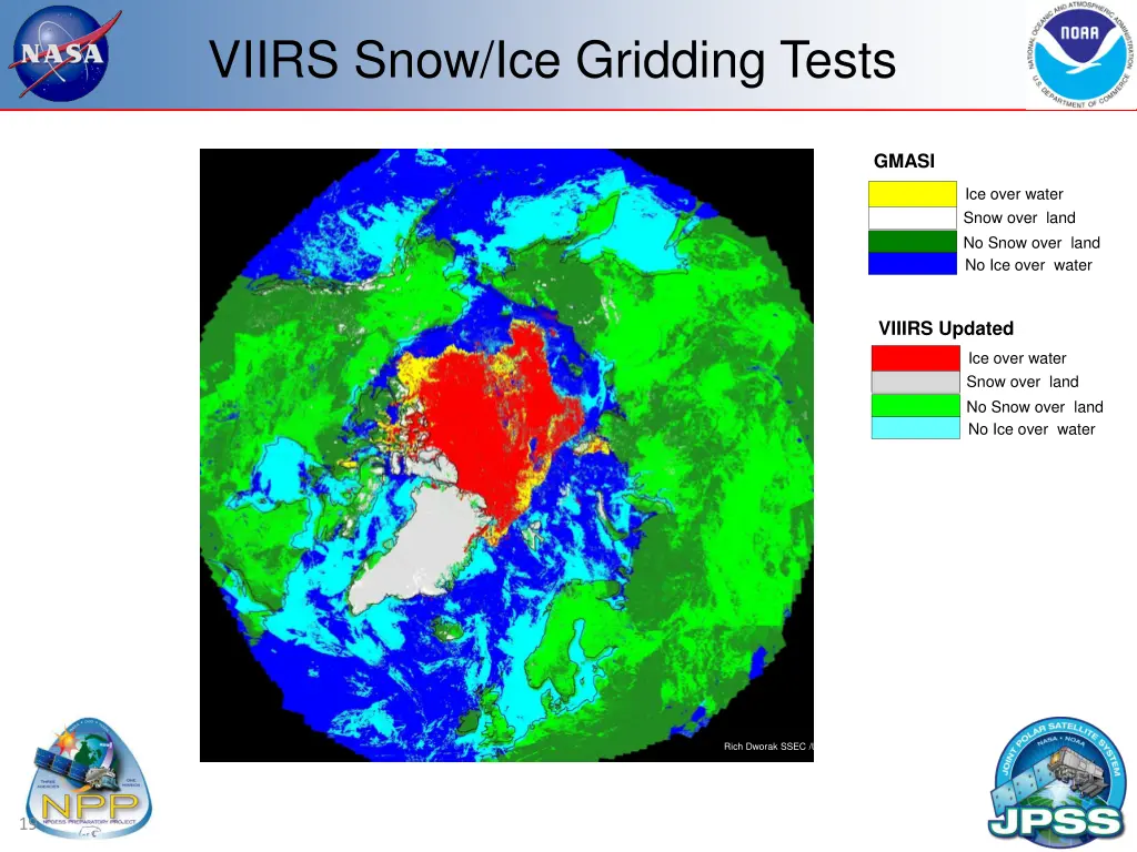 viirs snow ice gridding tests