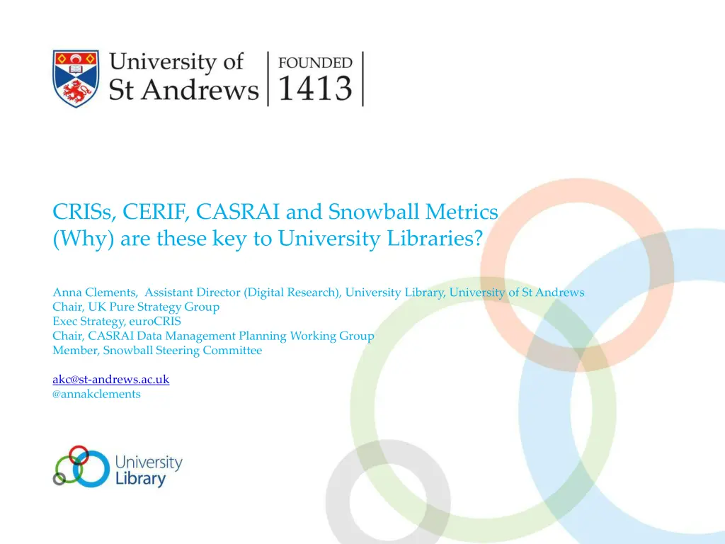 criss cerif casrai and snowball metrics 1