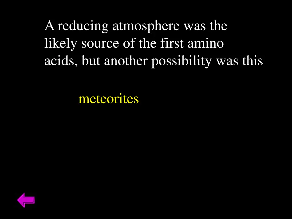 a reducing atmosphere was the likely source