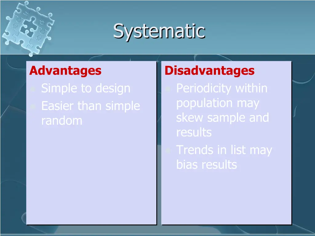 systematic 1