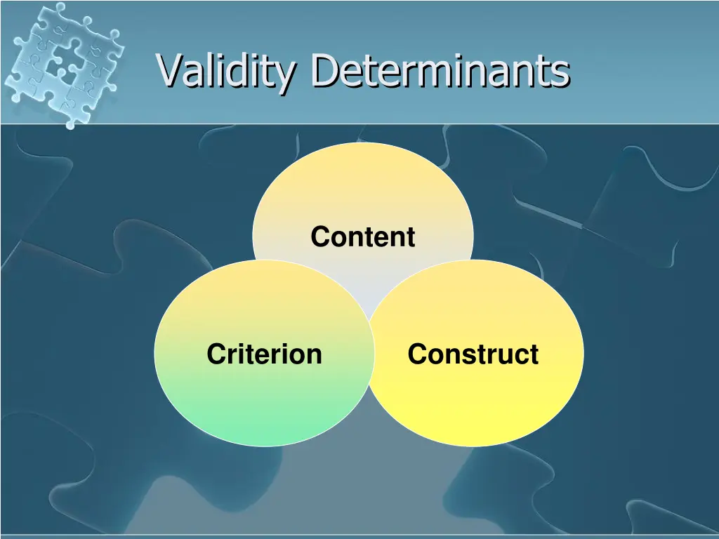 validity determinants 2