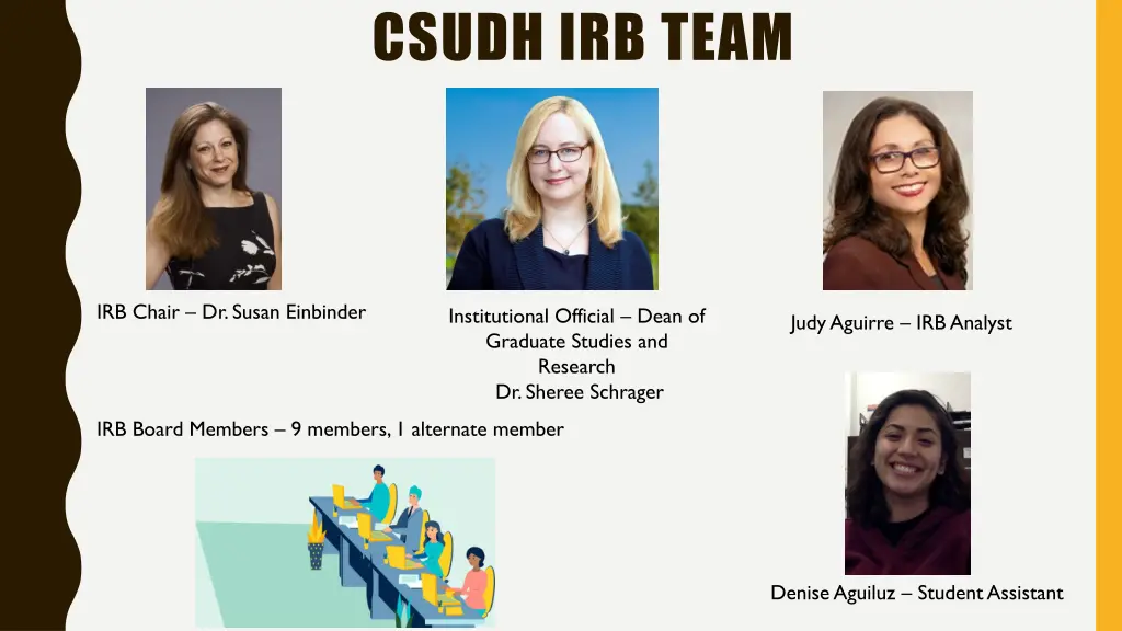 csudh irb team