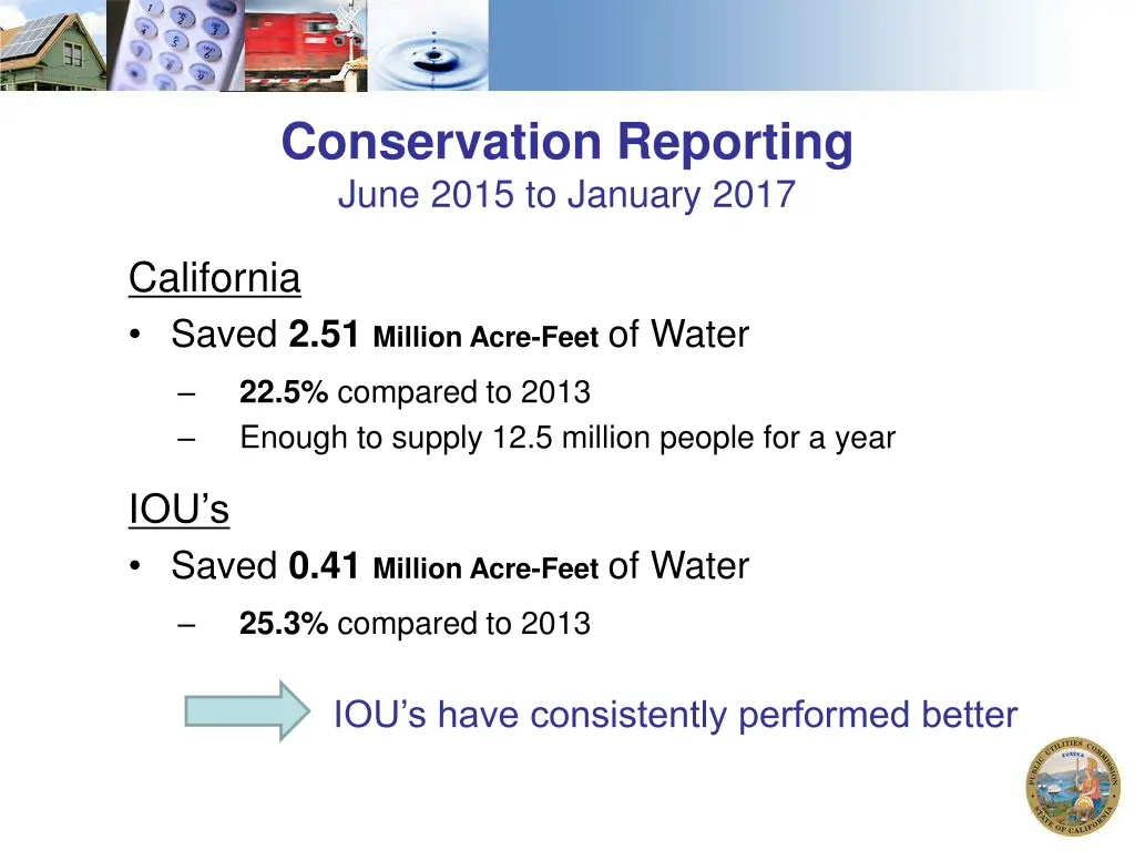 conservation reporting june 2015 to january 2017