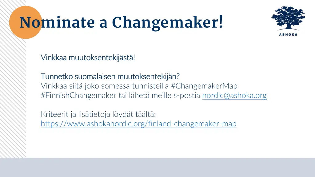 nominate a changemaker