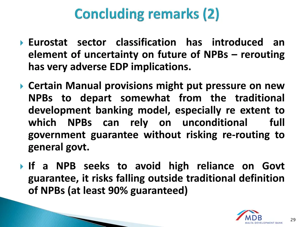 eurostat sector classification has introduced